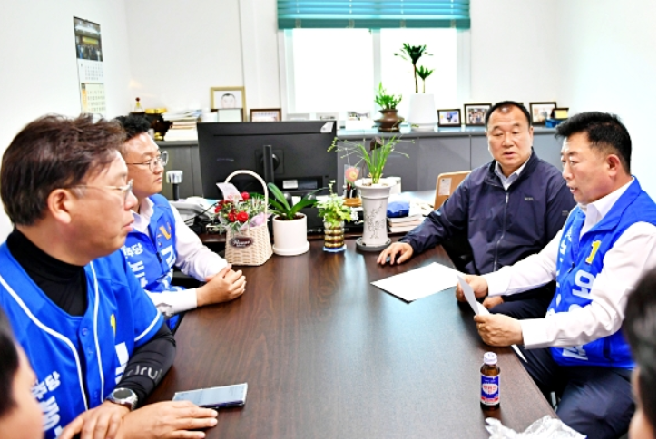“복지는 권리”… 오인환 논산시장 후보, 장애인단체 찾아 현장 행보